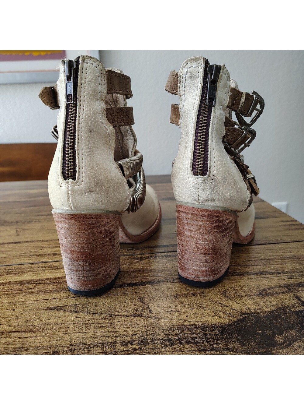 Freebird by Steven Scarlett Leather Western Boho Shoes Women’s Size US 7 - Picture 4 of 5